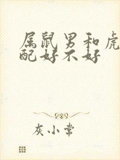 属鼠男和虎女婚配好不好