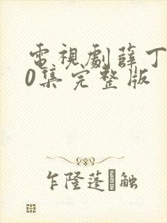 电视剧薛丁山40集完整版