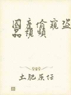 国产偷窥盗摄精品视频