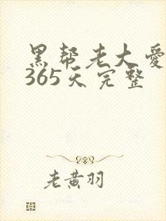 黑帮老大爱上我365天完整