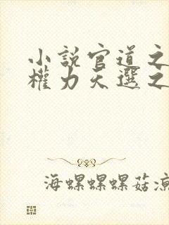 小说官道之绝对权力天选之主全文免费阅读