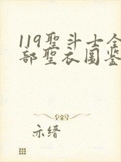 119圣斗士全部圣衣图鉴