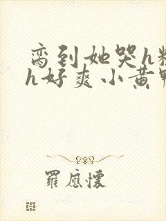 脔到她哭h粗话h好爽小黄鸭