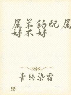 属羊的配属狗的好不好