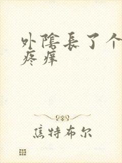 外阴长了个疙瘩疼痒