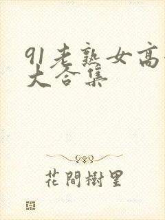 91老熟女高潮大合集