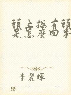 头上总有头皮屑是怎么回事封面