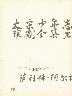 大宋少年志2电视剧全集免费播放封面