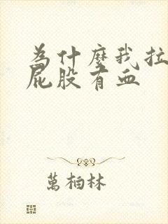 为什么我拉完擦屁股有血封面