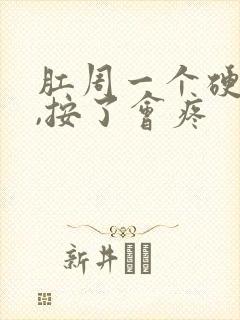 肛周一个硬疙瘩,按了会疼