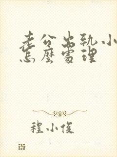 老公出轨小三怀怎么处理