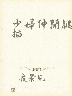 少妇伸开腿让我插封面