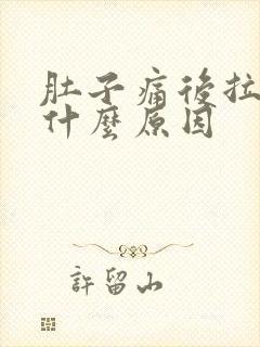 肚子痛后拉血是什么原因