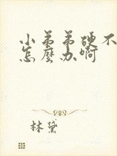 小弟弟硬不起来怎么办啊