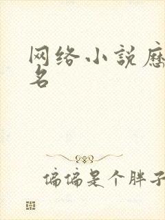 网络小说历史排名