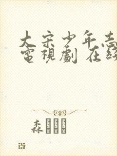 大宋少年志2 电视剧 在线观看