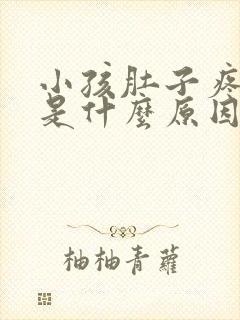 小孩肚子疼胀气是什么原因