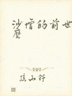 沙僧的前世是什么