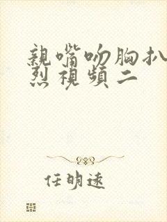 亲嘴吻胸扒衣激烈视频二