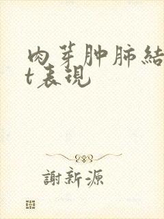 肉芽肿肺结节ct表现封面