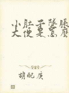 小肚子坠胀疼想大便是怎么回事