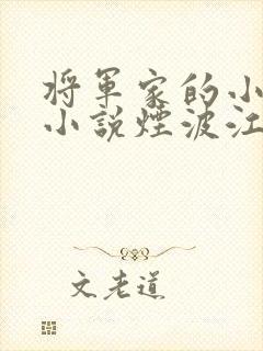 将军家的小娘子小说烟波江南