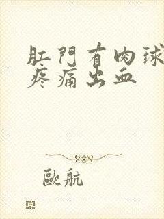 肛门有肉球突出疼痛出血封面