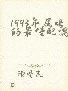 1993年属鸡的最佳配偶属相封面