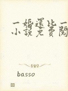 一婚还比一婚高小说免费阅读