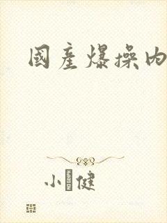 国产爆操内射封面