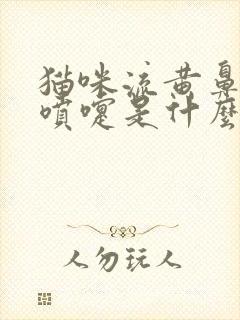 猫咪流黄鼻涕打喷嚏是什么原因