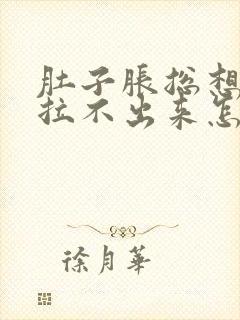 肚子胀总想拉屎拉不出来怎么回事封面