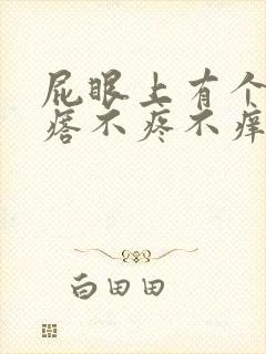 屁眼上有个肉疙瘩不疼不痒