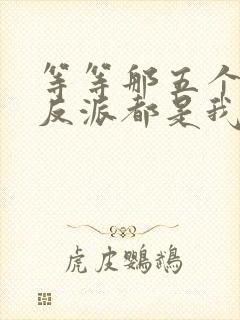 等等那五个疯批反派都是我哥小说封面