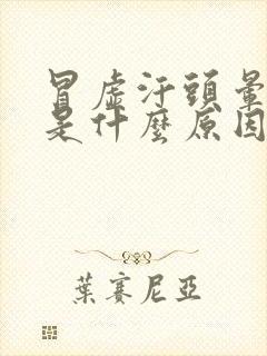 冒虚汗头晕恶心是什么原因