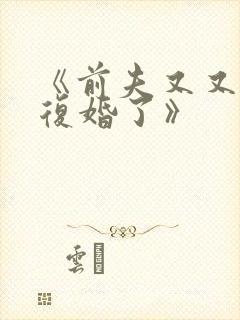 《前夫又又又想复婚了》
