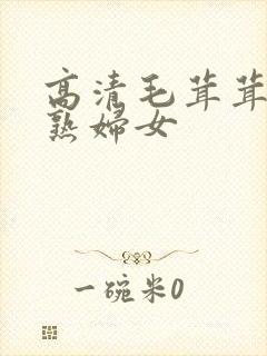 高清毛茸茸亚洲熟妇女