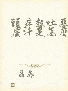 头疼想吐恶心出虚汗是怎么回事