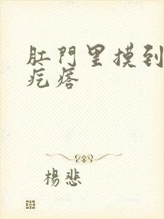 肛门里摸到小硬疙瘩封面