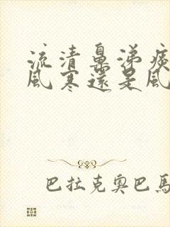 流清鼻涕痰黄是风寒还是风热