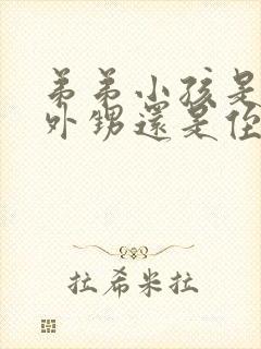 弟弟小孩是我的外甥还是侄子