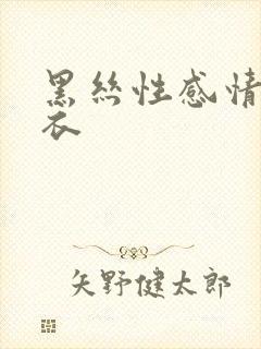 黑丝性感情趣内衣