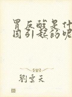 胃反酸是什么原因引起的呢封面