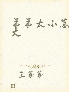 弟弟太小怎么变大封面