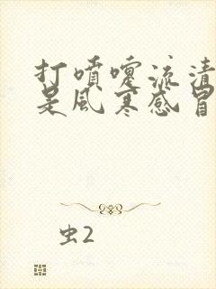 打喷嚏流清鼻涕是风寒感冒吗