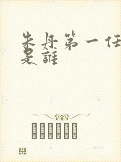 朱丹第一任丈夫是谁