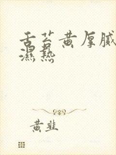 舌苔黄厚腻脾胃湿热