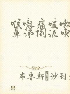 喉咙痛咳嗽鼻塞鼻涕倒流吃什么药封面