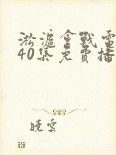 淞沪会战电视剧40集免费播放