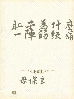 肚子为什么一阵一阵的绞痛封面